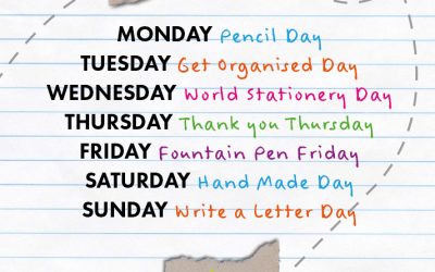Hello National Stationery Week 2016