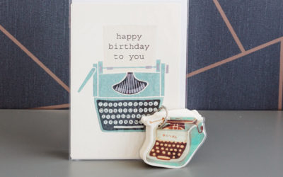 Stationery Shop Goodies: Typewriter Duo | shop the stationery boutique by Ink Drops
