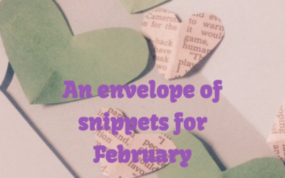 An envelope of snippets for February