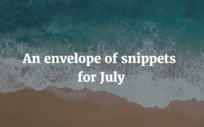 The postal museum, cute things and rich people – an envelope of snippets for July