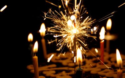 Birthday treats, news & silliness (featuring guerilla buses)