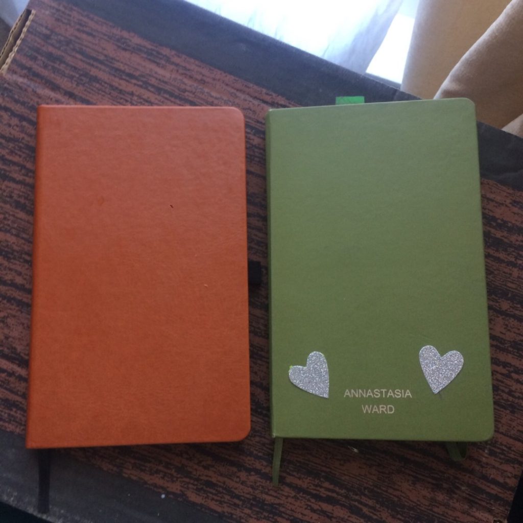 Stone Chef’s notebook and green Moleskine - inkdrops.co.uk - stationery subscription boxes