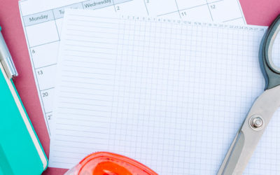 Bullet Journal set up – August
