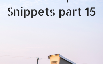 An Envelope of Snippets Part 15 – decorated envelopes and catastrophe journals