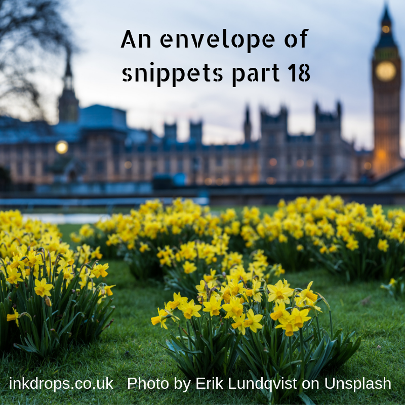An envelope of snippets - Links round up from inkdrops.co.uk - stationery subscription and online shop - Photo by Erik Lundqvist on Unsplash