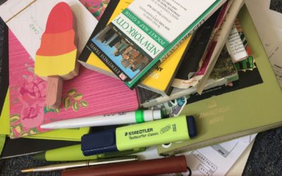 Packing minimal stationery for travel