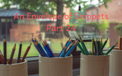 An envelope of snippets part 24
