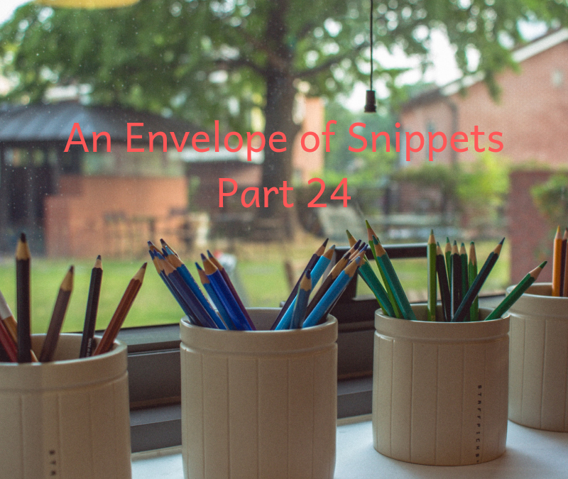 An envelope of snippets part 24