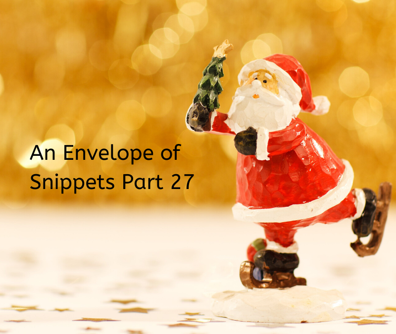 An Envelope of Snippets Part 27