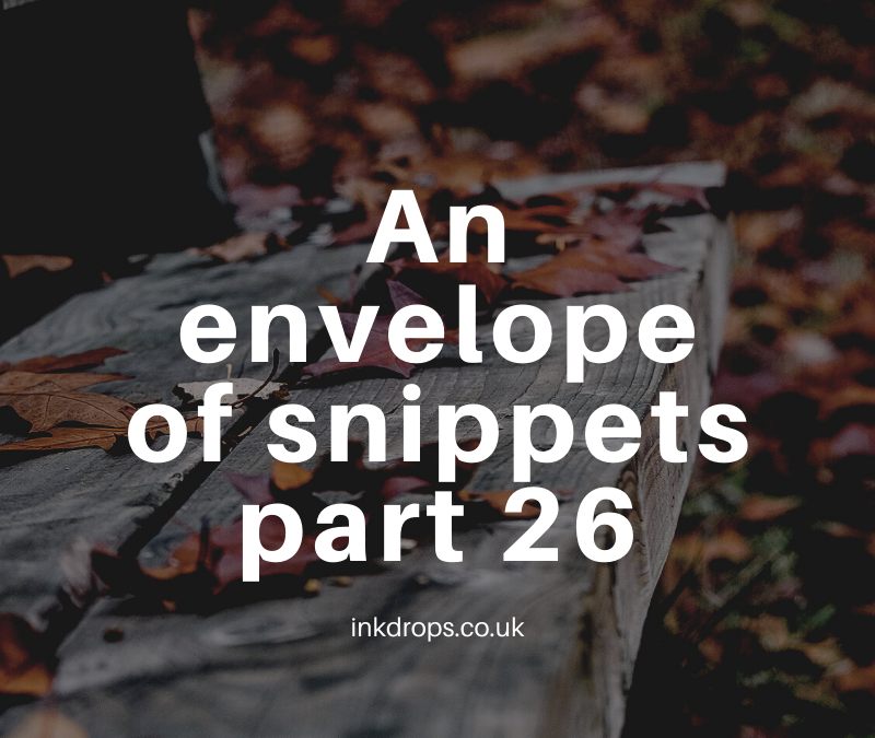 An Envelope of Snippets Part 26