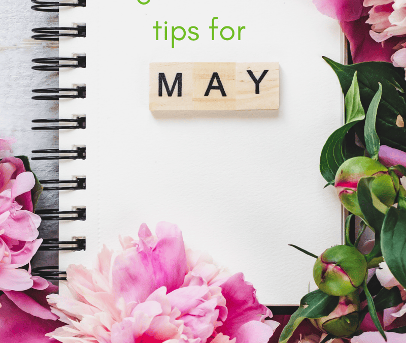 Organisational Tips  for May