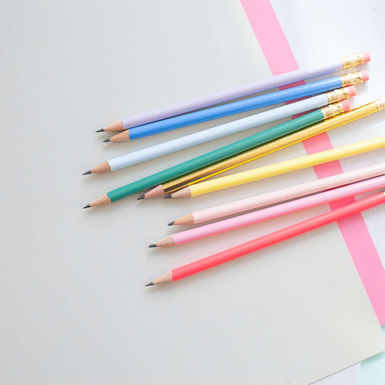 colourful pencils