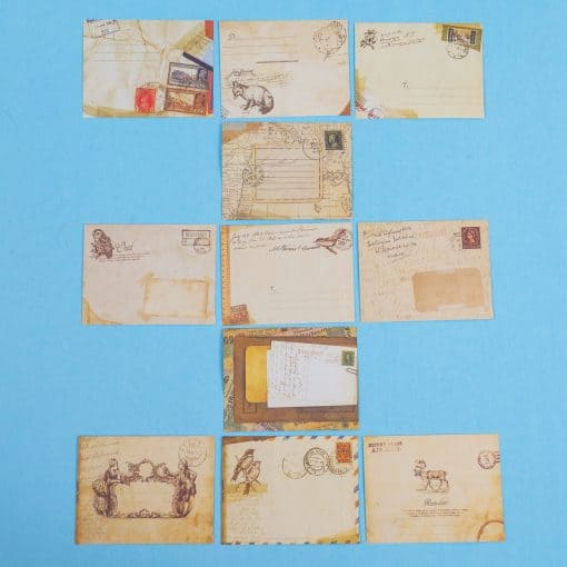 Set of mini printed envelopes - Image 3