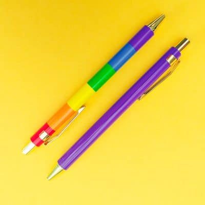 Rainbow pen set