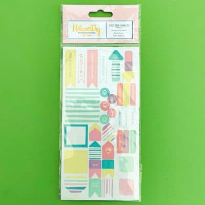 Planner stickers - pastels
